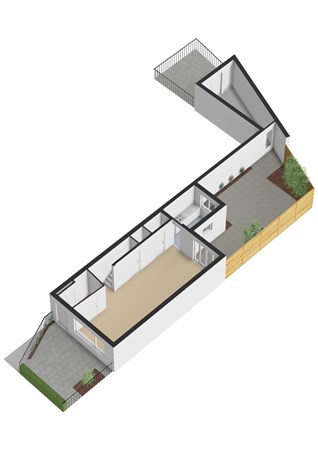 Floorplan - Bilderdijkstraat 29, 3314 RB Dordrecht